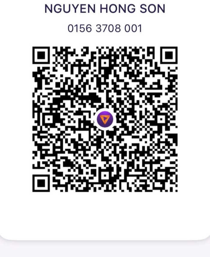 Mã VietQR chuyển khoản TP Bank - NGUYEN HONG SON 0156 3708 001